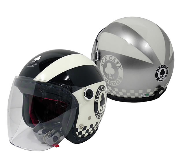 ACE CAFE LONDONがスモールジェットヘルメット発売| バイクブロス