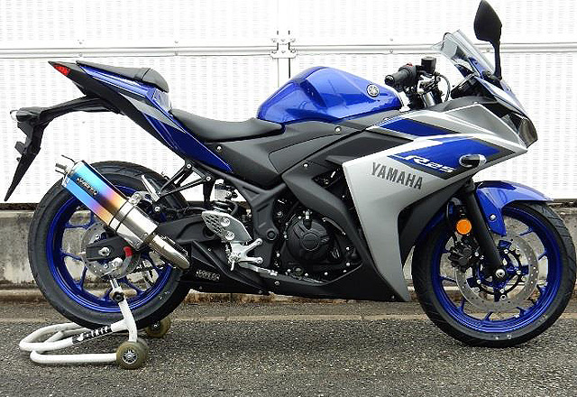 YZF-R25用JMCA対応マフラーをダブルアールズが発売| バイクブロス