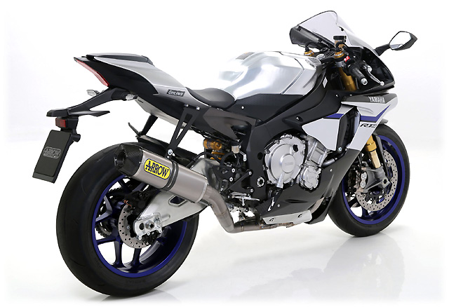 ヤマハYZF R1(2015)対応ARROWスリップオンマフラー発売| バイクブロス