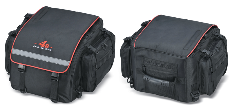 キジマ4Rから容量を＋3Lまで増やせる「ツーリングシートバッグ」新発売 