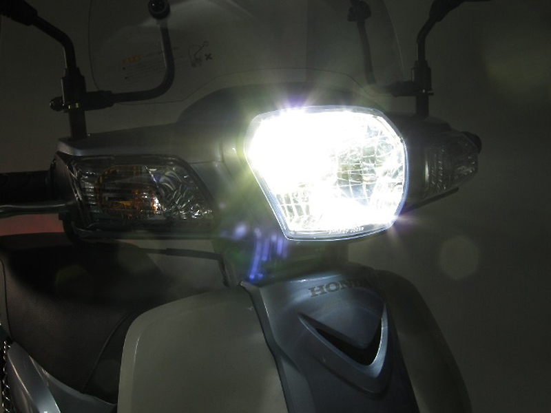 プロテックからスーパーカブ110用LEDヘッドライトバルブ登場| バイク