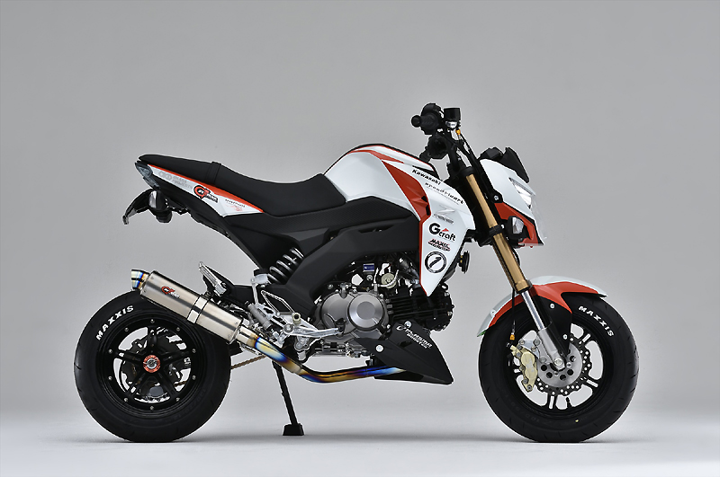 送料無料　Z125pro タイカワサキ　外装セットバイク