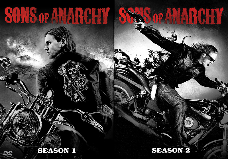 サンズオブアナーキー SONS OF ANARCHY　ハーレー3台セット