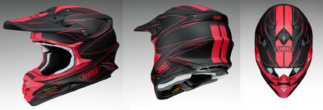 ショウエイからオフロードヘルメット「VFX-W」に新グラフィックモデル
