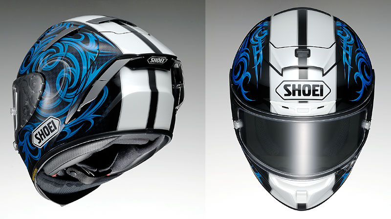 【美品】SHOEI X-Fourteen KAGAYAMA5 ミラーシールド