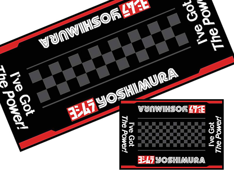 ヨシムラがレーシングフロアマット＆小さなマルチフロアマットの受注を開始| バイクブロス・マガジンズ