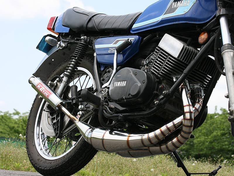 ケイツーテックからRD400/RD250用のチャンバーが登場| バイクブロス 