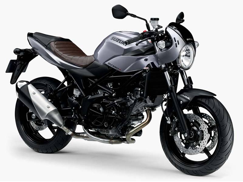 スズキ】「SV650X ABS」を小変更。シートをブラウンに、フロント