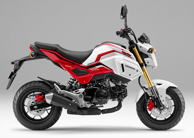 ホンダ 125ccのスポーツバイク グロム のカラーを変更し3 13に発売 バイクブロス マガジンズ