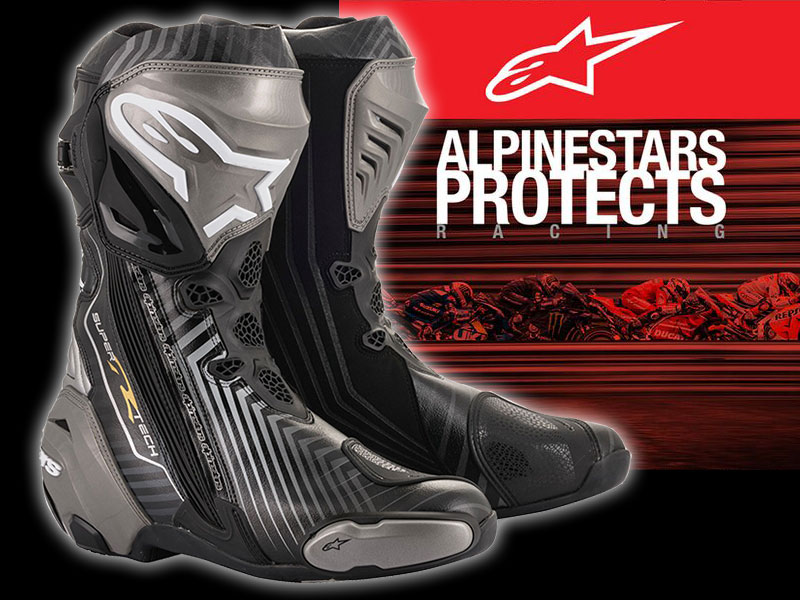 JP255cm【未使用品】Alpinestars SUPERTECH R レーシングブーツ