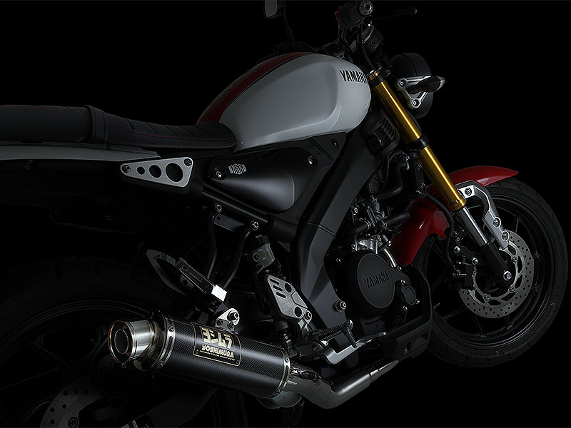 ヨシムラからヤマハ”XSR155（'19）”用「機械曲 GP-MAGNUMサイクロン