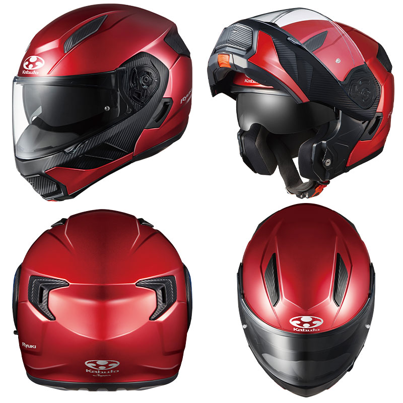 オージーケーカブトの新作システムヘルメット「RYUKI」が2020年初夏に