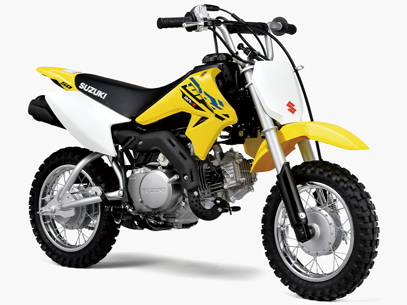 スズキが子供用オフロード入門バイク「DR-Z50」のグラフィックを変更し2020年6月30日（火）に発売　メイン