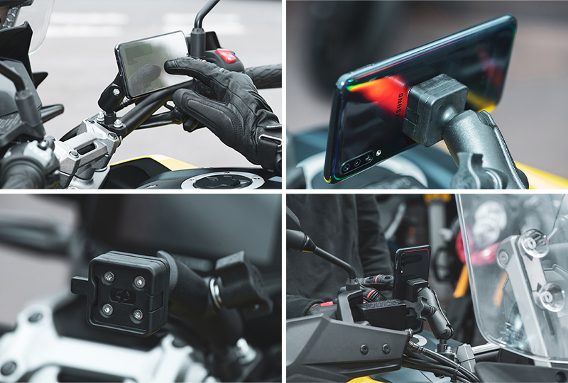 OXFORD のバイク用ハンドルバーマウントシステム「クリッカ」に対応するオプションマウントが8月中旬に発売　記事5