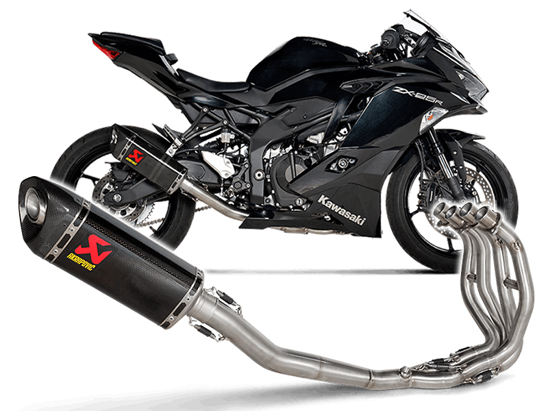 日本最大のブランド カワサキ×Akrapovic Ninja ZX-25R用 フル