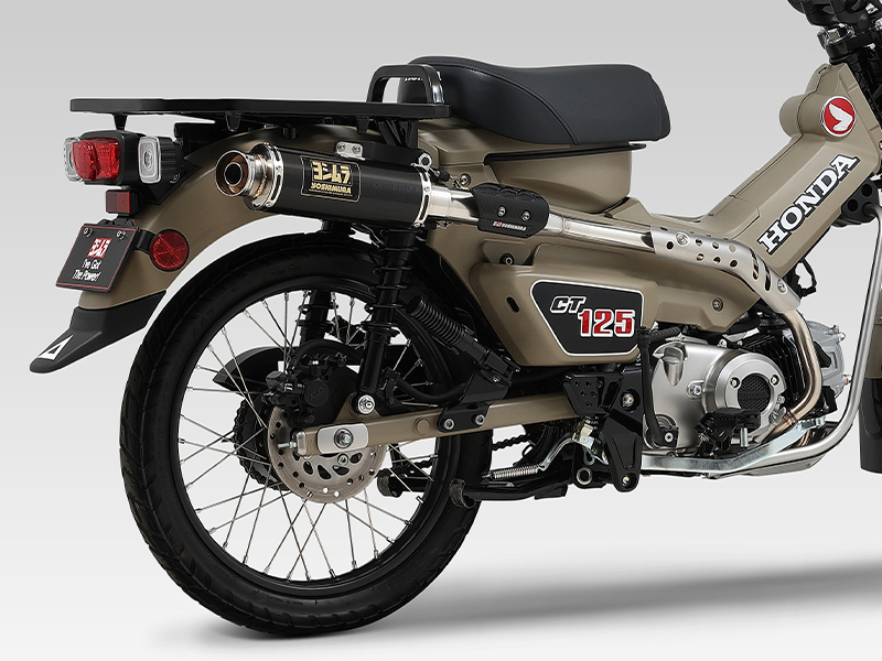 桜の花びら(厚みあり) ホンダ CT125 ハンターカブ アップマフラー