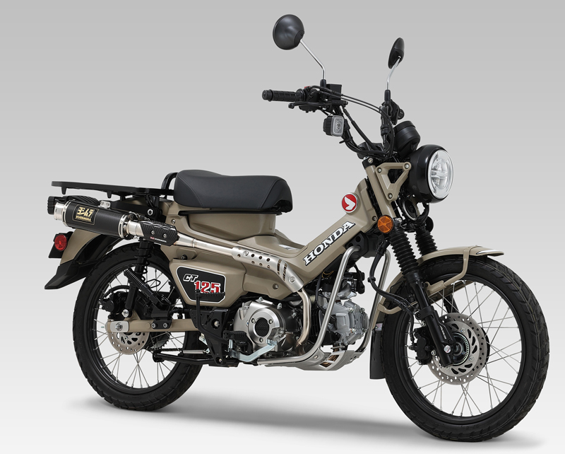 ヨシムラから CT125 用「機械曲 GP-MAGNUMサイクロン TYPE-UP EXPORT