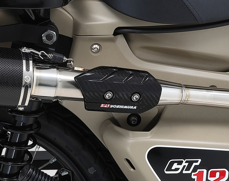 ヨシムラから CT125 用「機械曲 GP-MAGNUMサイクロン TYPE-UP EXPORT 