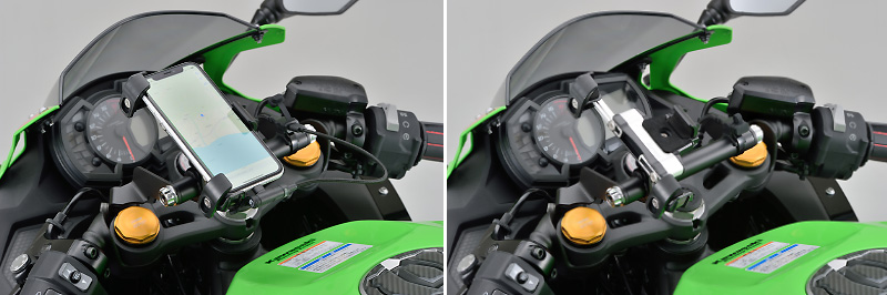 デイトナの「車種別マルチバーホルダー」シリーズに Kawasaki Ninja ZX 