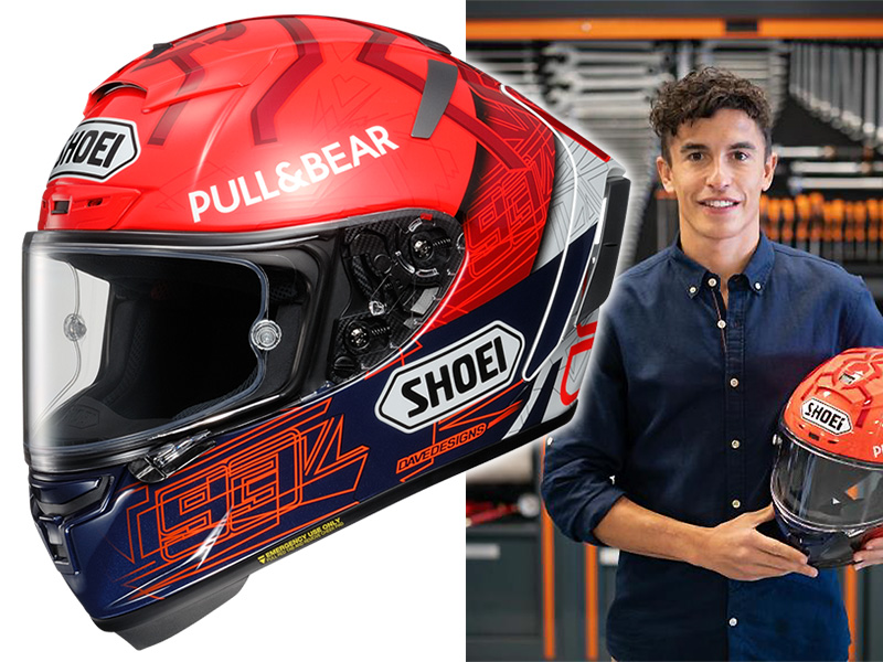 SHOEI X-14 X-Fourteen MARQUEZ6 マルケス6