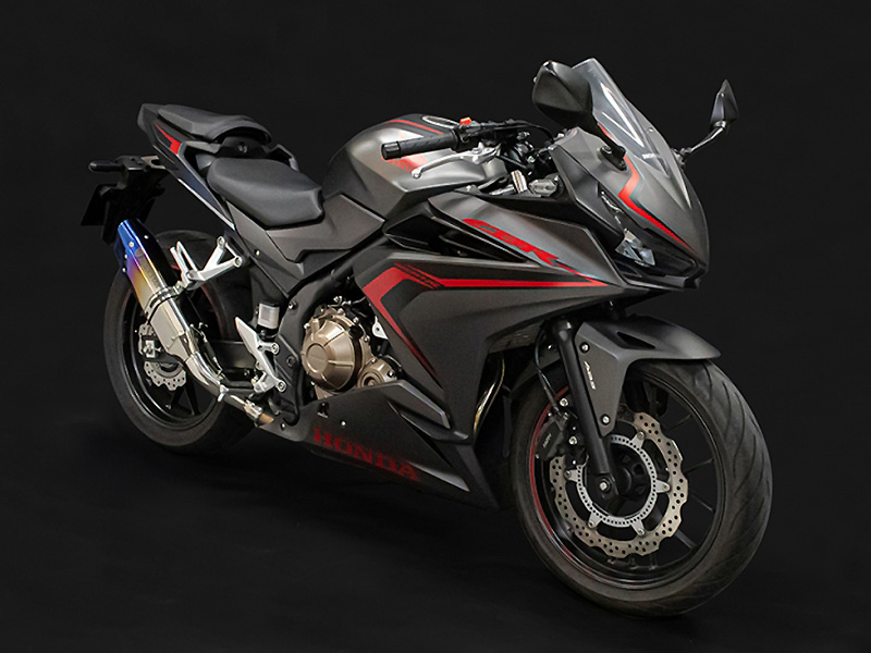 ホンダ CBR400R（'19～）用のスリップオンマフラーがトリックスターから発売！　メイン