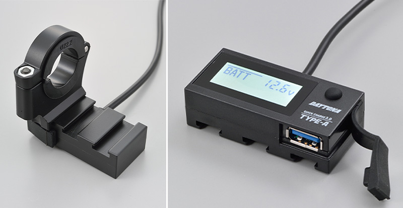 デジタル電圧計＆USB電源 Type-A「e＋CHARGER」がデイトナから発売　記事3