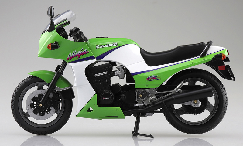 「ニンジャ」と言えばこれ！ 塗装済みスケールモデル「1/12 完成品バイク KAWASAKI GPZ900R」が2021年5月にアオシマから発売予定　記事3