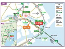 東京湾アクアライン・湾岸線浮島入口が工事のため3/5～5月下旬まで終日閉鎖　サムネイル
