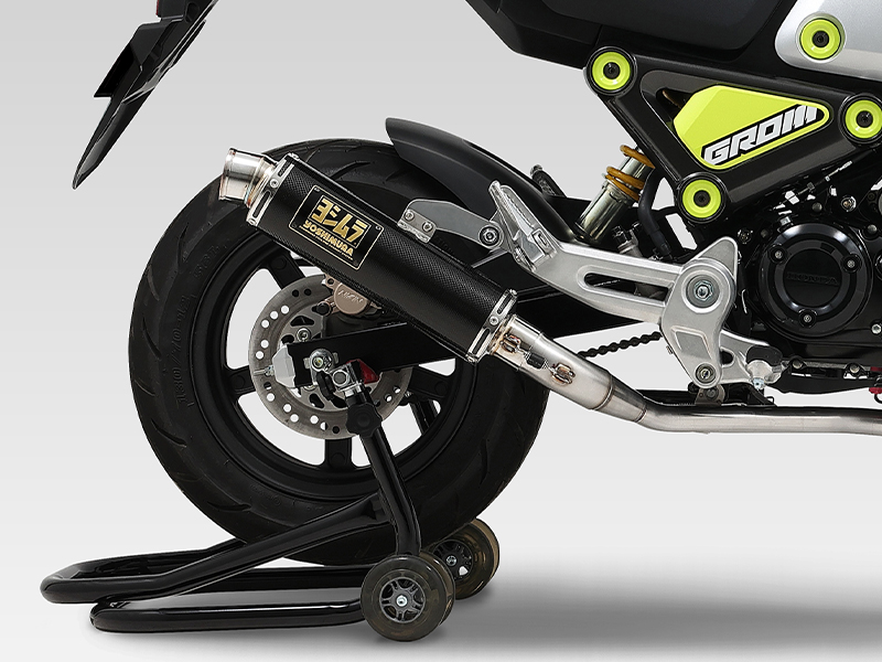 ヨシムラから新型 GROM に適合するマフラー「機械曲 GP-MAGNUM