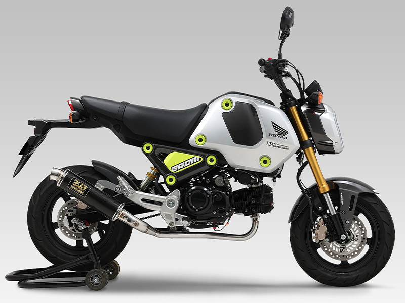 ヨシムラから新型 GROM に適合するマフラー「機械曲 GP-MAGNUM