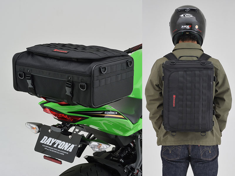 市場 色：レッド ヘンリービギンズ バックパック デイトナ バイク用 サイズ：30L