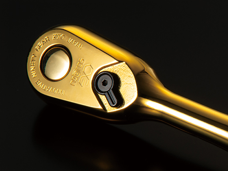 黄金の輝きをまとう至高のハンドツール！ KTC が数量限定で nepros「iP ゴールドシリーズ」を発売　サムネイル