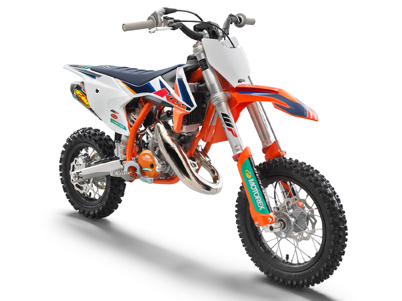 KTM】ジュニア用オフロードレーサー「KTM 50 SX FACTORY EDITION」を10