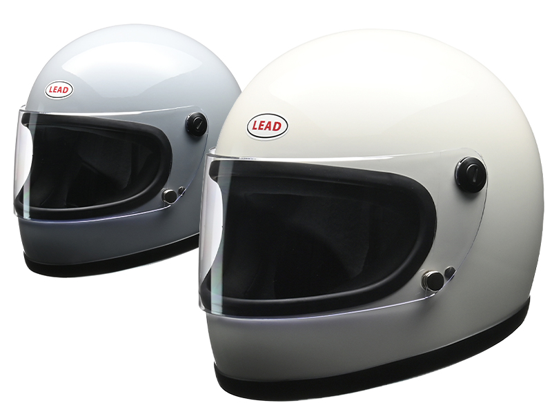 リード工業からビンテージ風フルフェイス「LEAD RX-100R フルフェイスヘルメット」が登場　メイン