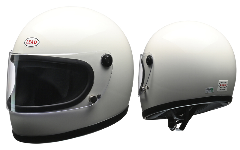 リード工業からビンテージ風フルフェイス「LEAD RX-100R フルフェイスヘルメット」が登場！| バイクブロス・マガジンズ