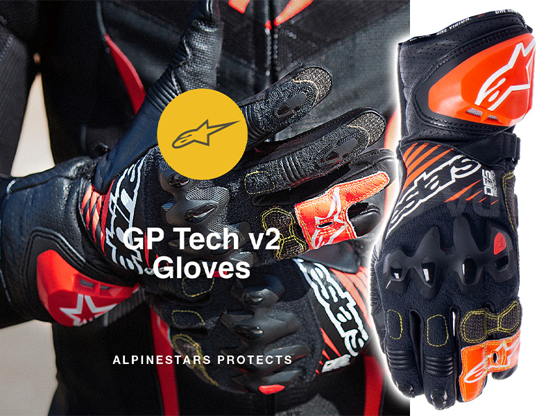 アルパインスターズのレーシンググローブ「GP TECH v2 GLOVE（GPテック v2グローブ）」が1月初旬発売　メイン
