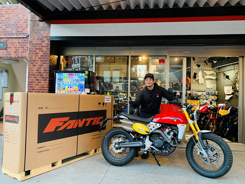 杉並区の「BALZ STORE MOTORCYCLE／バルズストアモーターサイクル」がファンティックプロショップとして営業を開始　メイン