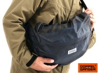 ウエストバッグを雨から護るアイディアグッズ！ ドッペルギャンガーが「ウエストバッグレインカバー DRC624-BK」を発売　メイン