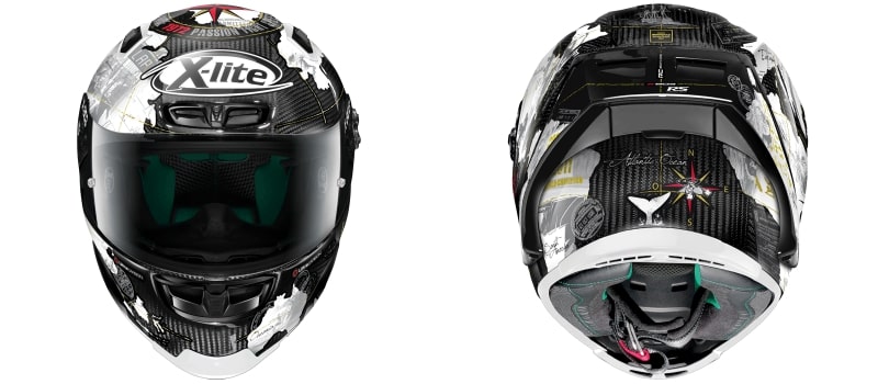ノーランの軽量カーボンレーシングヘルメット「X-lite X-803RS ULTRA CARBON」の新グラフィックモデルがデイトナから登場記事4