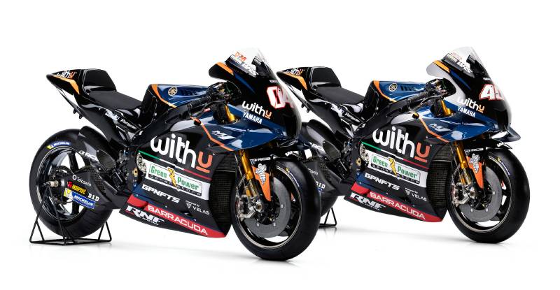 【ヤマハ】MotoGP2022シーズンに向け「WithU Yamaha RNF MotoGP Team」がマシンとチーム体制を発表 記事2