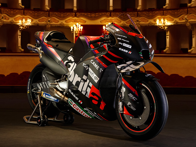 MotoGP 2022シーズンをファクトリーチーム「アプリリア・レーシング」として参戦　記事4