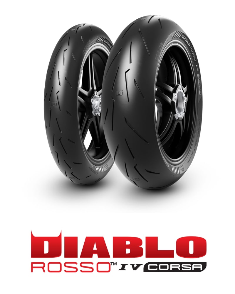 ピレリが高機能スポーツタイヤ「DIABLO ROSSO IV CORSA」を発表！ 2022年夏発売| バイクブロス・マガジンズ