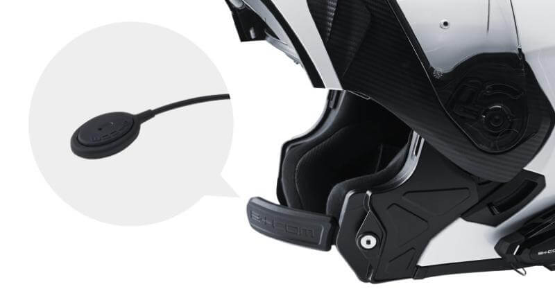 インカムのワイヤーマイクをヘルメットの口元に固定！ サイン・ハウスから「B+COM ワイヤーマイクホルダー」が3/3発売（動画あり）| バイク