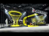 住友ゴム工業が「第49回東京モーターサイクルショー」に DUNLOP ブースを出展　サムネイル