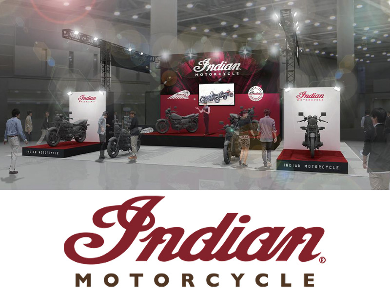 【インディアン】大阪・東京・名古屋モーターサイクルショーにインディアンモーターサイクルのブースを出展　メイン