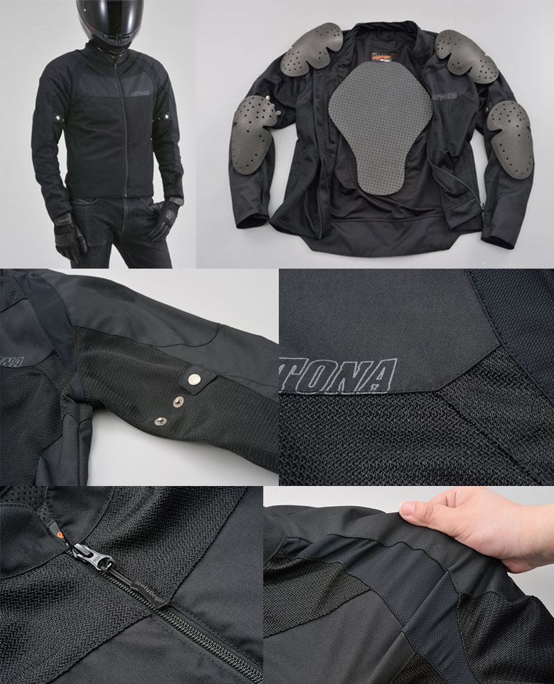 デイトナからシンプルデザインで夏のツーリングに最適な「HBJ-058 スポーツメッシュジャケット」がリリース！記事02
