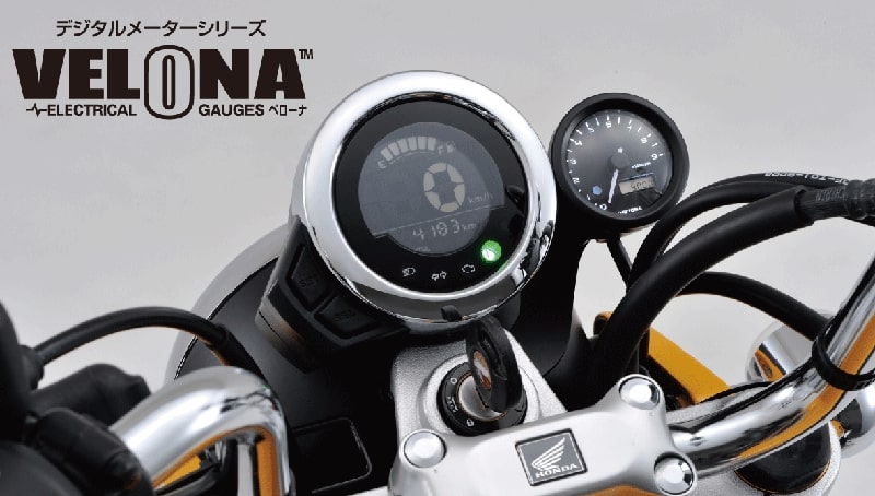 デイトナからモンキー125専用「VELONA φ48タコメーターキット」が発売 