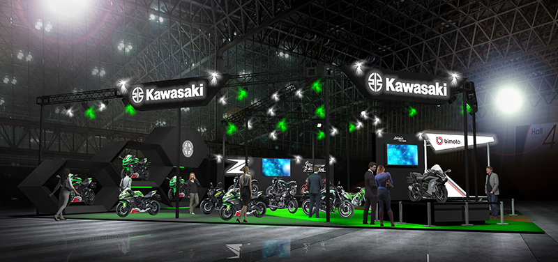 【カワサキ】大阪・東京・名古屋モーターサイクルショー2022の出展概要を発表「ビモータ KB4」も登場！ 記事1