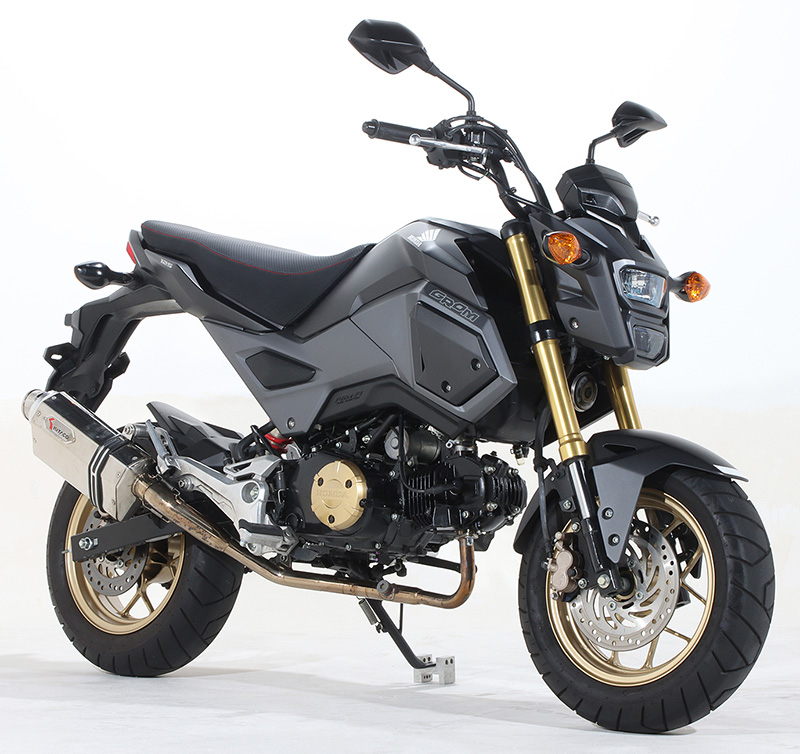 GROM グロム ２型 縦２眼 JC75 純正 ハイシート オプション - オートバイ