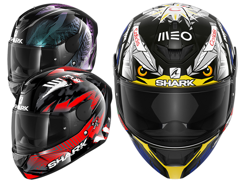 SHARKのヘルメット「D-SKWAL 2（ディー スクワール ツー）」にミゲル・オリベイラ選手のレプリカ含む新グラフィック 3モデルが登場！ メイン